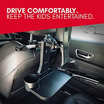 Macally Car Tablet Holder with 360° Rotation & Tray