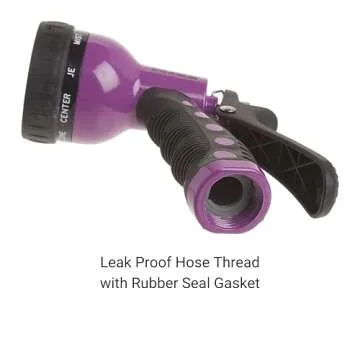 Dramm 9 Pattern Adjustable Garden Hose Spray Nozzle