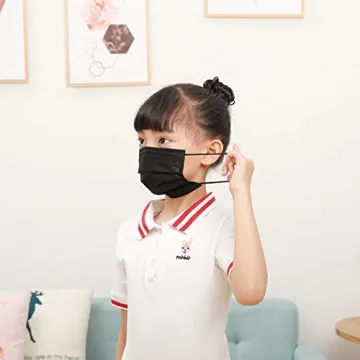 DIOLV 3 Layer Kids Disposable Face Masks 50pcs Pack