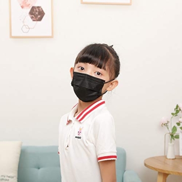 DIOLV 3 Layer Kids Disposable Face Masks 50pcs Pack