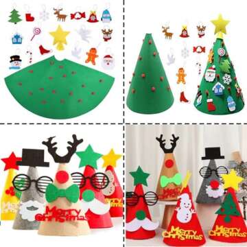 24 Pcs Vibrant Felt Craft Sheets - 8x12 in Assorted Colors