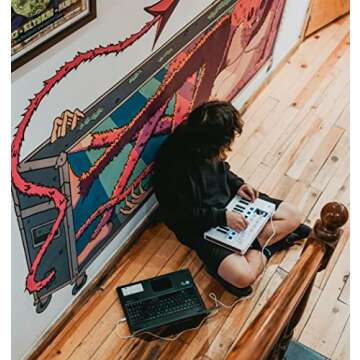 Arturia MiniLab 3 - Universal MIDI Controller for Music Production, with All-in-One Software Package...