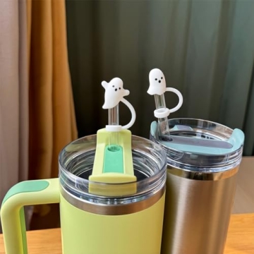 Cute Ghost Straw Covers for Stanley Cup - 4PCS