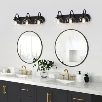 Stylish Dpyrrhic Bathroom Vanity Light for Modern Homes