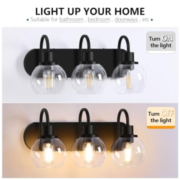 Stylish Dpyrrhic Bathroom Vanity Light for Modern Homes