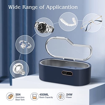 Aparatoo Ultrasonic Jewelry Cleaner for All Accessories