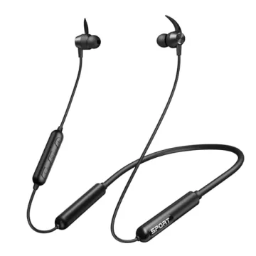 CXK Neckband Bluetooth Headphones - 80Hrs Playtime, IPX6 Waterproof