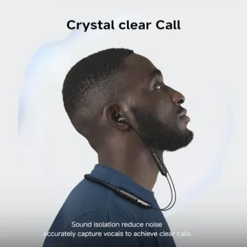 CXK Neckband Bluetooth Headphones 80Hrs Playtime IPX6 Waterproof