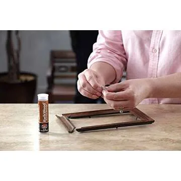 J-B Weld 8257 KwikWood Wood Repair Epoxy Putty Stick - 1 oz. - 2 Pack