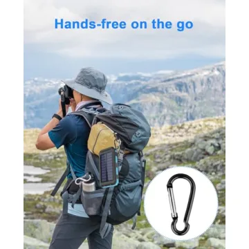 ERRBBIC Solar Power Bank Portable Charger 38800mAh