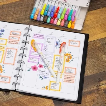 Zebra Pen Mildliner Brush Markers - Dual Tip Pastel Set