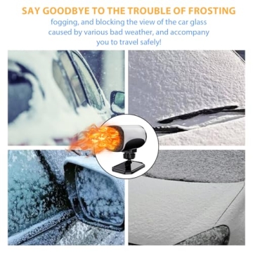 Portable Car Heater with Rapid Heating and Cooling Mode