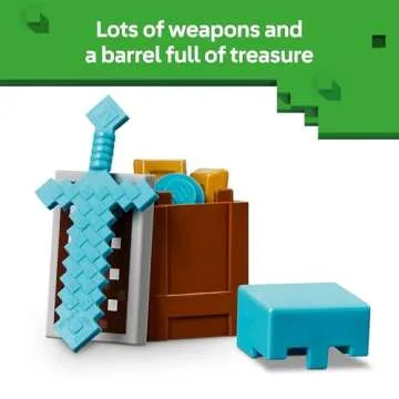 LEGO Minecraft The Illager Patrol Building Set for Kids