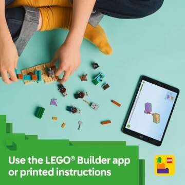 LEGO Minecraft The Illager Patrol Building Set for Kids