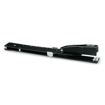 Swingline Long Reach Stapler, 20 Sheet Capacity, Jam Free, 12" Reach, Metal, Black (S7034121P)