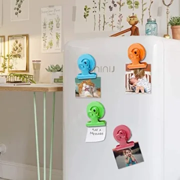 Strong Magnetic Clips No Scratch Heavy Duty 8 Pack