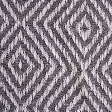DII Zig Zag Throw Blanket - Stylish Cotton Comfort 50x60