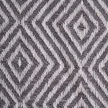DII Zig Zag Throw Blanket - Stylish Cotton Comfort 50x60