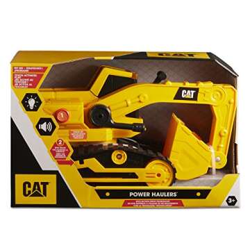 CAT Power Haulers Excavator with Lights and Sounds for Kids