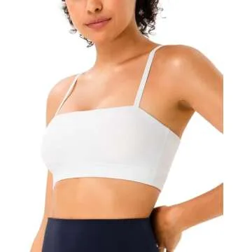 YUNOGA Adjustable Sports Bra for Yoga and Everyday Wear