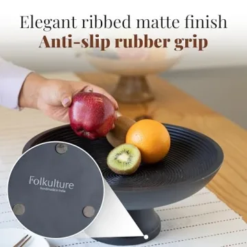 Elegant Wooden Fruit Bowl for Stunning Table Decor