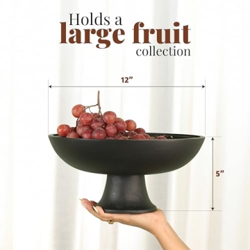 Elegant Wooden Fruit Bowl for Stunning Table Decor