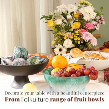 Elegant Wooden Fruit Bowl for Stunning Table Decor