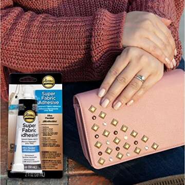 Aleene's Platinum Bond Adhesive Super Fabric 2 oz