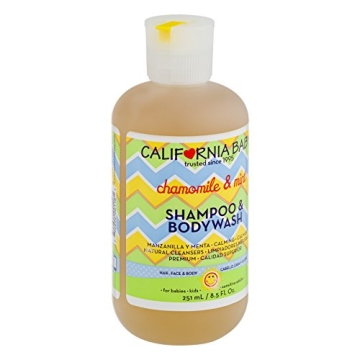 California Baby Chamomile Mint Shampoo and Body Wash 8.5oz