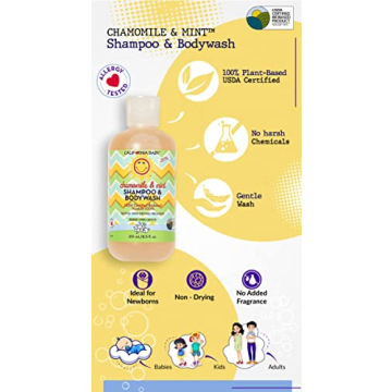 California Baby Chamomile Mint Shampoo and Body Wash 8.5oz