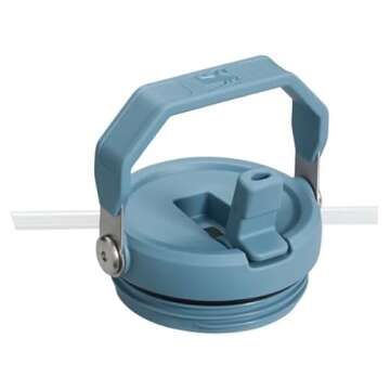 Stanley IceFlow Stainless Steel Tumbler - Vacuum Insulated Water Bottle for Home, Office or Car Reusable Cup with Straw Leak Resistant Flip Cold for 12 Hours or Iced for 2 Days, Navy, 30oz