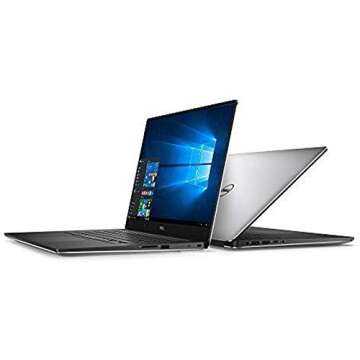 Dell XPS Thin and Light Laptop - 15 15.6" 4K Touch Display, Intel Core i7-7700HQ, 16 GB RAM, 1 TB SSD, GTX 1050, Aluminum Chassis, Silver - XPS9560-7369SLV-PUS - Gaming