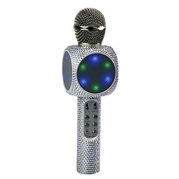 Wireless Express Sing-Along Bling Karaoke Microphone