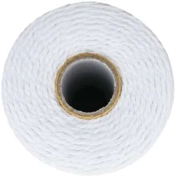 Durable 500 Feet Cotton Twine for Crafts and Kitchen
