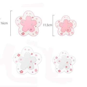 Sakura Coffee Cup Coaster - Durable and Non-Slip Design