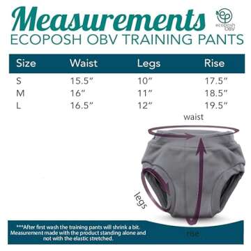 Kanga Care Ecoposh OBV Potty Training Pants for Toddlers