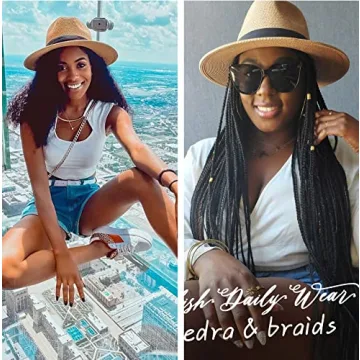 FURTALK Summer Panama Hat for Sun Protection and Style