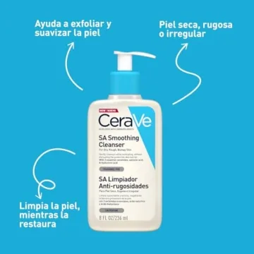 CeraVe SA Smoothing Cleanser for Dry & Sensitive Skin