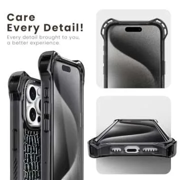 Durable Sansunto Case for iPhone 15 Pro Max with MagSafe