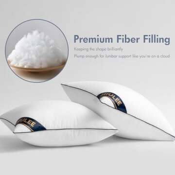 MIULEE 18x18 Pillow Inserts Set of 2 Throw Pillows 18 Inch Premium Down Alternative Pillow Inserts Decorative Pillow Stuffer for Sofa, Couch (18x18 inch, Set of 2)