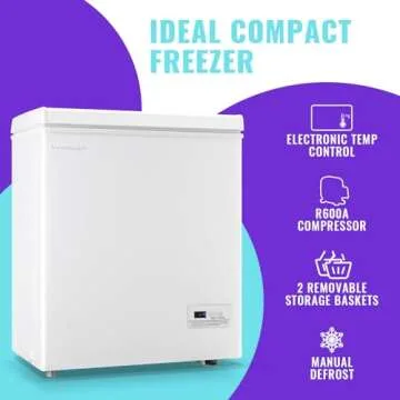 Compact DEMULLER Chest Freezer with Precision Control