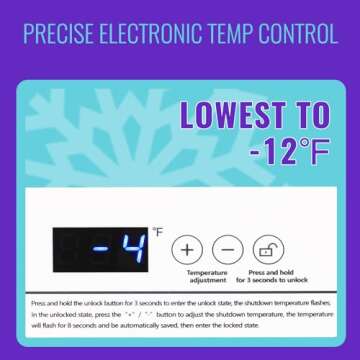 Compact DEMULLER Chest Freezer with Precision Control