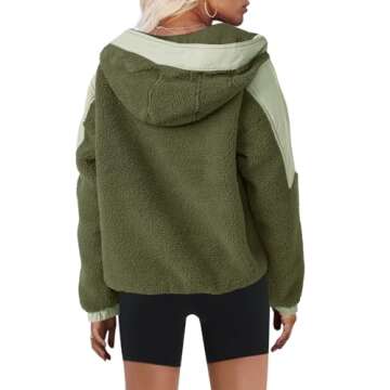 Yanekop Womens Cozy Fleece Hoodie for Trendy Styling