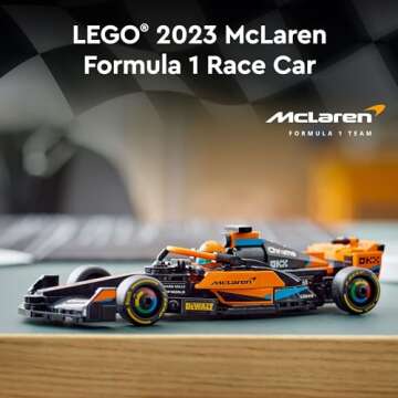 LEGO Speed Champions 2023 McLaren F1 Race Car Toy for Kids