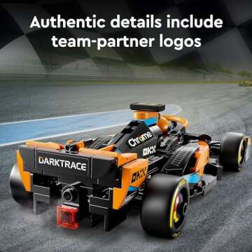 LEGO Speed Champions 2023 McLaren F1 Race Car Toy for Kids