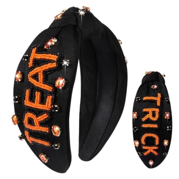 CEALXHENY Halloween Headbands for Women - Stylish Boo Accessory