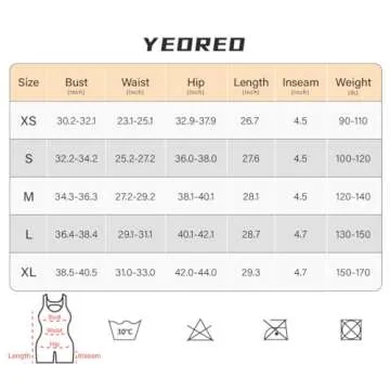 YEOREO One Piece Workout Jumpsuits for Women Backless Tummy Control Sleeveless Jumpsuits Lizvette V Back Scrunch Yoga Romper Wine Red M