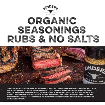 Kinder's Organic The Blend Seasoning for Flavors in Cooking