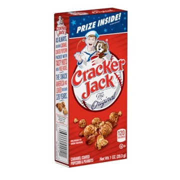 Cracker Jacks Snack Sized Caramel Popcorn 25 Count