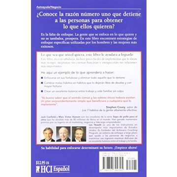 El Poder de Mantenerse Enfocado: Como dar en el blanco financiero, personal y de negocios con absolu...